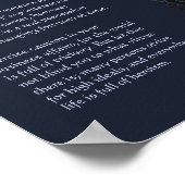 Desiderata Poem - Millhouse Canal Scene Poster (Hoek)