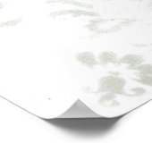 Desiderata Poem op Faded Antiek achtergrond Poster (Hoek)