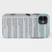 Desiderata Poem - Seagull op het strand Case-Mate iPhone Case (Achterkant (horizontaal))