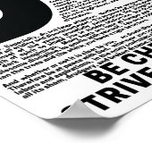 DESIDERATA Poem van Max Ehrmann Poster (Hoek)