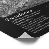 Desiderata Poem, Winter Seaside Stroll, Fine Art Poster (Hoek)