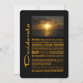 Desiderata Poem Zeer helder Zonnebeeld (Voorkant)