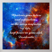 Desiderata Poster (Voorkant)