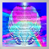 Desiderata Poster (Voorkant)