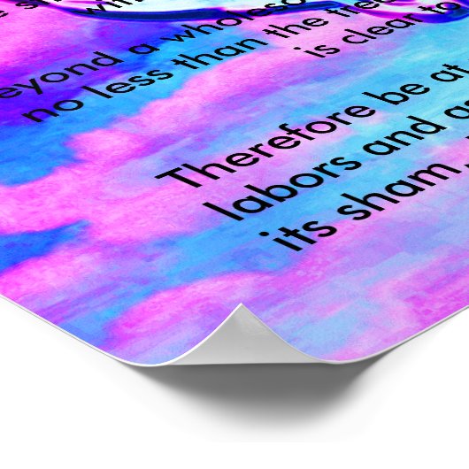 Desiderata Poster (Hoek)