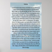 Desiderata Poster (Voorkant)