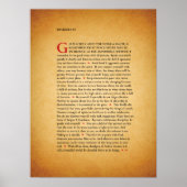 Desiderata Poster (Voorkant)