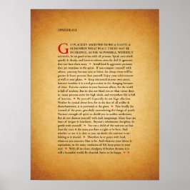 Desiderata Poster