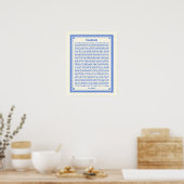 Desiderata-poster afdrukken, middeleeuws ontwerp,  poster (Keuken)