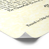 DESIDERATA Poster-Ehrmann-11x17-Church Parchment Poster (Hoek)