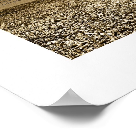 Desiderata poster - Ik heb tijd (Hoek)