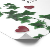 Desiderata Poster Ivy Hearts (Hoek)