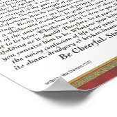 DESIDERATA Poster Max Ehrmann-Formal Trim (Hoek)