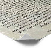 DESIDERATA Poster Max Ehrmann-Medieval Calligrafie (Hoek)