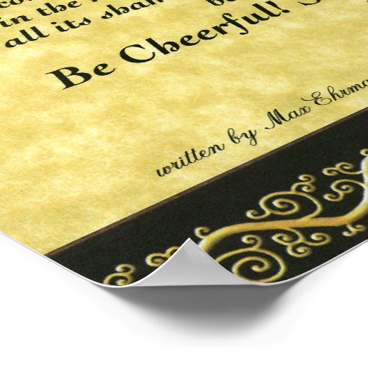 DESIDERATA-Poster Poster (Hoek)