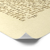 DESIDERATA-Poster van Max Ehrmann=Antiek Poster (Hoek)