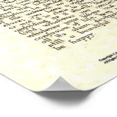 DESIDERATA-Poster van Max Ehrmann - Kool Scroll Poster (Hoek)