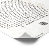 DESIDERATA-Poster van Max Ehrmann MANY SIZES Poster (Hoek)