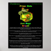 Desiderata Posters frog rule (Voorkant)