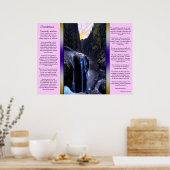 Desiderata Posters voor kleine watervallen (Keuken)