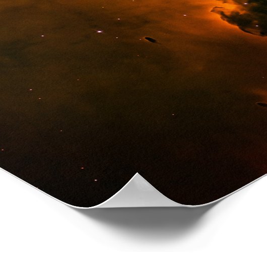 Desiderata Quote, Pillars of Creation Eagle Nebula Poster (Hoek)