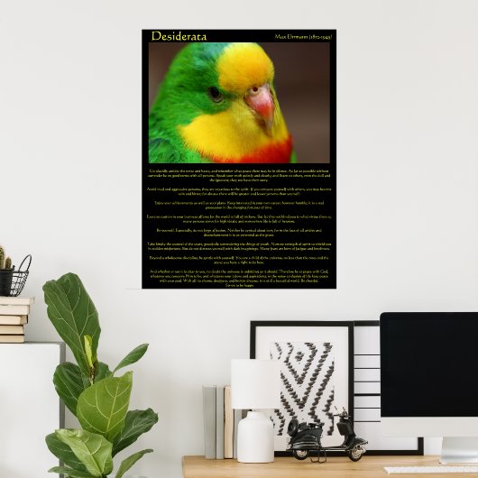 Desiderata Rainbow Canarische Posters (Thuiskantoor)