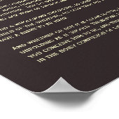 Desiderata - Robuuste pomp, Wel en Cartwheel scène Poster (Hoek)