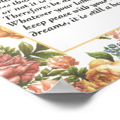 DESIDERATA Rosepaper Poster (Hoek)