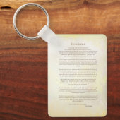 Desiderata Sleutelhanger (Voorkant)