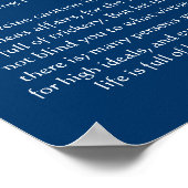 Desiderata Snow Top Mountains Posters (Hoek)