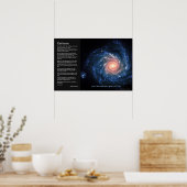 Desiderata, Spiral Melkweg NGC1232 en Little Theta Poster (Keuken)