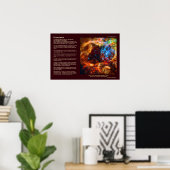 Desiderata - Stellar Nursery in Tarantula Nebula Poster (Thuiskantoor)