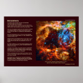 Desiderata - Stellar Nursery in Tarantula Nebula Poster (Voorkant)