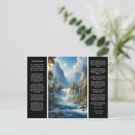 Desiderata Stilte in de Stroom Briefkaart