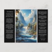 Desiderata Stilte in de Stroom Briefkaart (Voorkant)