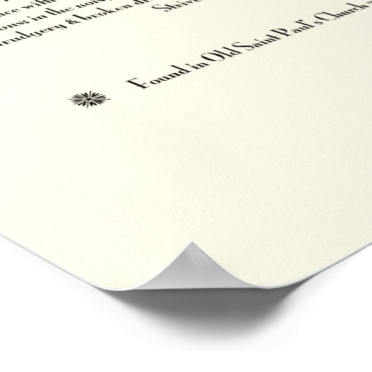 DESIDERATA Sunburst on Parchment Poster (Hoek)