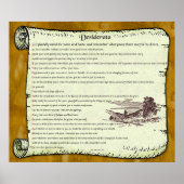 Desiderata ~ Timeless inspiratie Poster (Voorkant)