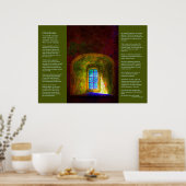 Desiderata - Venster voor schittering Poster (Keuken)