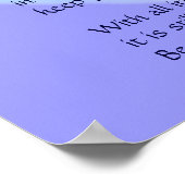 DESIDERATA Veranderend hart poster (Hoek)