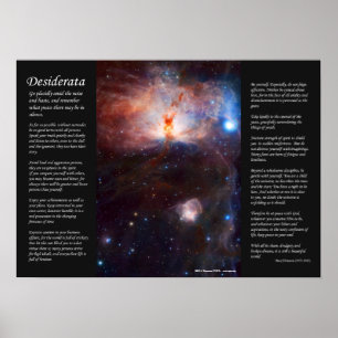 Desiderata - Verborgen brandhaarden van de vlam Poster