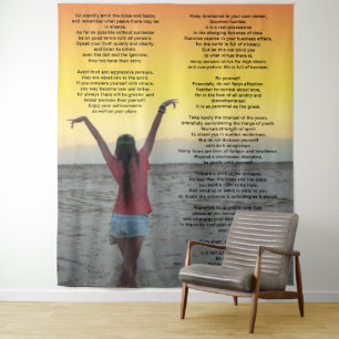 Desiderata Wandkleed