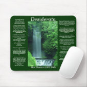 DESIDERATA Water Herfst Mousepad Muismat (Met muis)