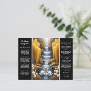 Desiderata Waterfall: de devotie van het hart van Briefkaart