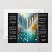 Desiderata Waterfall: de gelukzaligheid van de val Briefkaart (Voorkant / Achterkant)