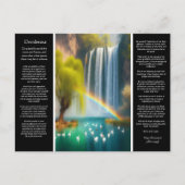 Desiderata Waterfall: verliefd worden onder water Briefkaart (Voorkant)