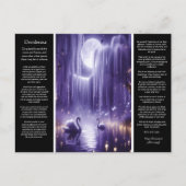 Desiderata Waterval: Afgelegen Sunset Stream Briefkaart (Voorkant)