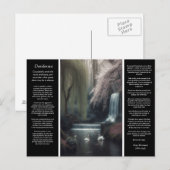 Desiderata waterval: bloemblaadjes, zwembaden en v briefkaart (Voorkant / Achterkant)