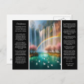 Desiderata Waterval: de genade van de regenboog ov Briefkaart (Voorkant / Achterkant)