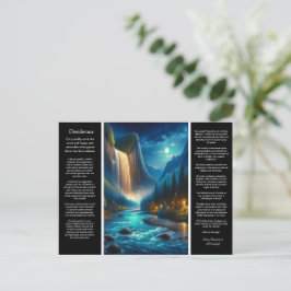 Desiderata Waterval Journey Briefkaart