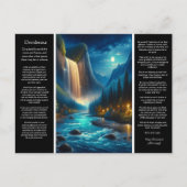 Desiderata Waterval Journey Briefkaart (Voorkant)